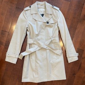 Kenneth Cole Classic Tan Trench Coat